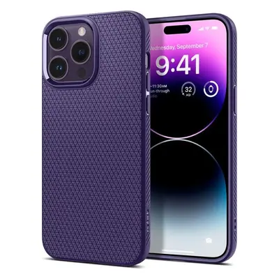 Spigen Liquid Air, deep purple - iPhone 14 Pro