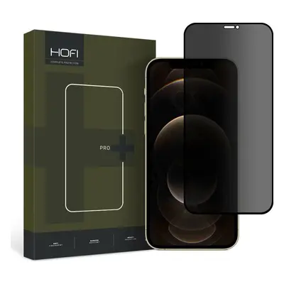 Tvrzené sklo zatmavující HOFI ANTI SPY GLASS PRO+ IPHONE 12 / 12 PRO PRIVACY