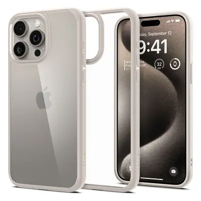 SPIGEN ULTRA HYBRID IPHONE 15 PRO NATURAL TITANIUM