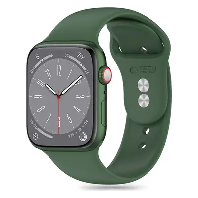 TECH-PROTECT řemínek SILICONE APPLE WATCH 4 / 5 / 6 / 7 / 8 / 9 / SE / ULTRA 1 / 2 (42 / 44 / 45