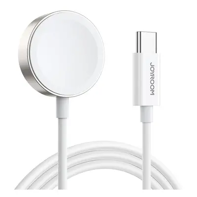 JOYROOM S-IW004 magnetický nabíjecí kabel s USB-C pro Apple Watch 120cm , WHITE