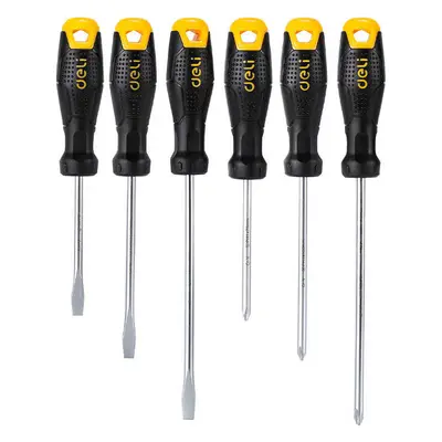 Sada šroubováků Deli Tools EDL620006, s magnetem, 6 kusů