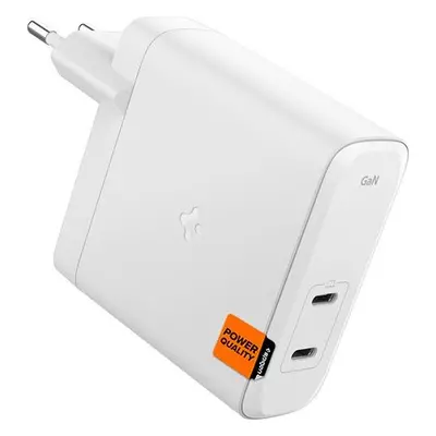 Spigen ArcStation Pro 140W Wall Charger, white - GaN / 2-Port