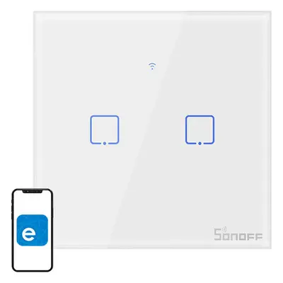 Smart Switch WiFi Sonoff T0 EU TX (2-kanálový)