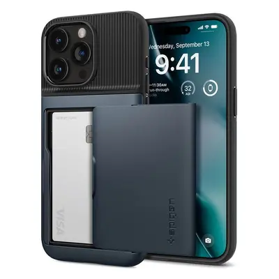 Spigen Slim Armor CS, metal slate - iPhone 15 Pro