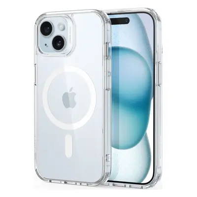 ESR Classic Hybrid (HaloLock) Case for iPhone 15 (transparent)