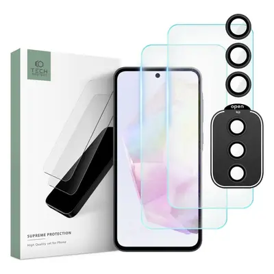 Tvrzené sklo TECH-PROTECT SUPREME SET GALAXY A35 5G CLEAR