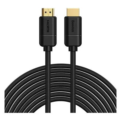 Kabel Baseus 2x HDMI 2.0 4K 30Hz, 3D, HDR, 18Gbps, 8m - černý