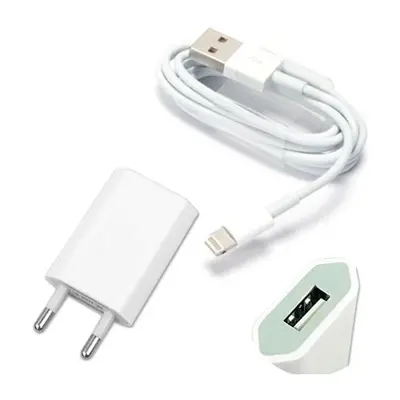 Kryteo Nabíjecí sada adaptér + USB kabel Lightning pro Apple iPhone 5/ 5S / 5C / SE a 6 / 6S / 6