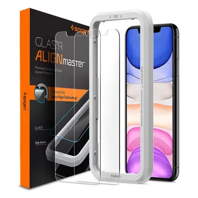 Spigen Align Glas.tR 2 pack - iPhone 11/XR