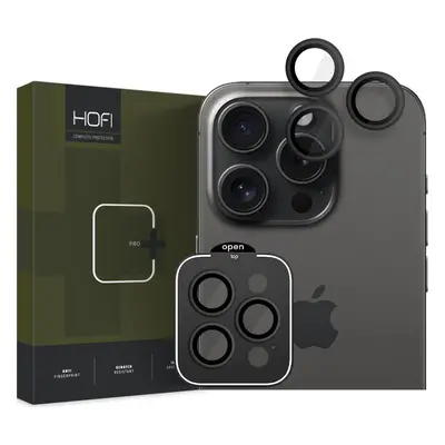 OCHRANA ČOČKY FOTOAPARÁTU HOFI CAMRING PRO+ IPHONE 15 PRO / 15 PRO MAX BLACK