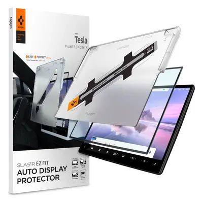 Spigen Tesla Screen Protector tR EZ Fit 1 Pack, FC black - Model S/X(2021/2022) 17