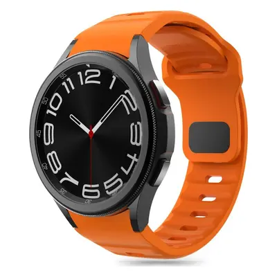 TECH-PROTECT řemínek SILICONE LINE SAMSUNG GALAXY WATCH 4 / 5 / 5 PRO / 6 / 7 / FE ORANGE