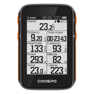 Cyklopočítač tachometr Coospo BC200 s GPS (BLE, ANT+)