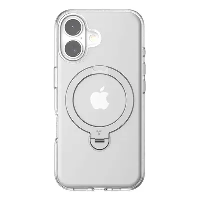 Pouzdro Torras Ostand Spin pro iPhone 16 (průhledné)