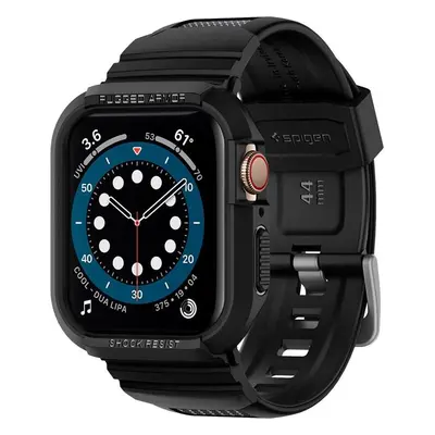 Spigen Rugged Armor Pro, black - Apple Watch 45mm/44mm