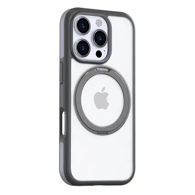 Pouzdro Torras Ostand R Fusion pro iPhone 16 Pro (šedé)