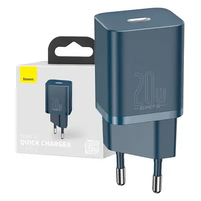 Baseus wall charger Super Si PD 20W 1x USB-C blue