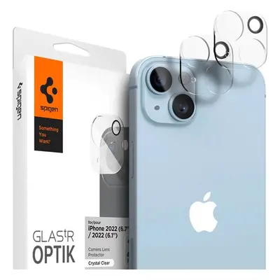 Tvrzené sklo na čočku fotoaparátu SPIGEN OPTIK.TR CAMERA PROTECTOR 2-PACK IPHONE 14 / 14 PLUS CR