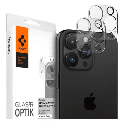 Ochranné sklo na čočku telefonu SPIGEN OPTIK.TR CAMERA PROTECTOR 2-PACK IPHONE 14 PRO / PRO MAX 