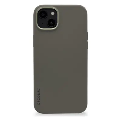 Decoded Silicone BackCover, olive - iPhone 14 Plus