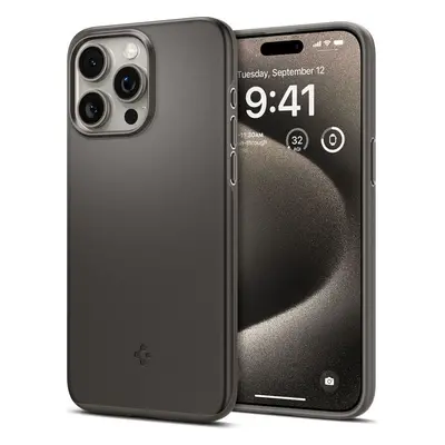 Spigen Thin Fit, gunmetal - iPhone 15 Pro Max