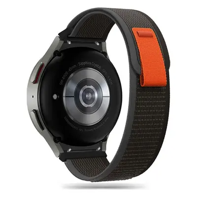 TECH-PROTECT NYLON SAMSUNG GALAXY WATCH 4 / 5 / 5 PRO / 6 / 7 / FE BLACK/ORANGE