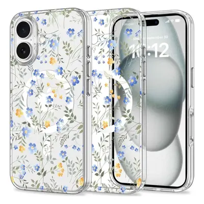 TECH-PROTECT MAGMOOD MAGSAFE IPHONE 16 SPRING FLOWERS