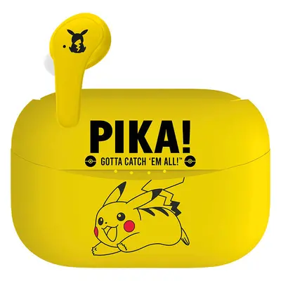 Bezdrátová sluchátka TWS OTL Pokemon Pikatchu (žlutá)