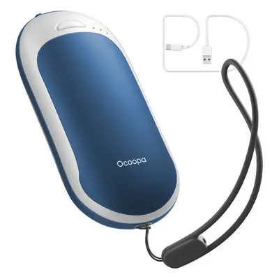 Ocoopa HotPal PD 5000 mAh ohřívač rukou s funkcí powerbanky, USB-C bílo-modrý