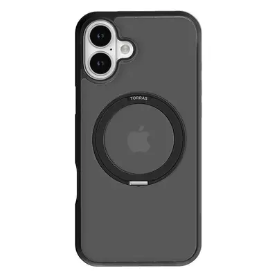 Pouzdro Torras Ostand Pro pro iPhone 16 Plus (černé)