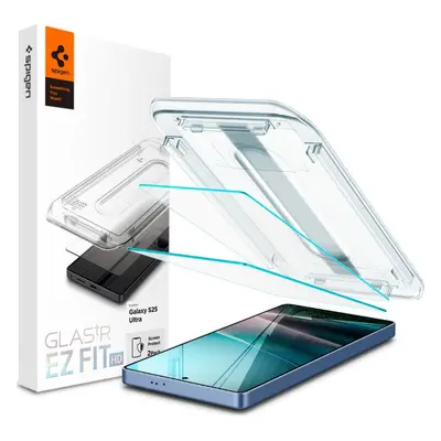 Tvrzené sklo SPIGEN GLAS.TR ”EZ FIT” HD 2-PACK GALAXY S25 ULTRA CLEAR