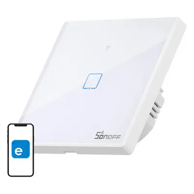 Chytrý vypínač WiFi + RF 433 Sonoff T2 EU TX (1 kanál) aktualizováno