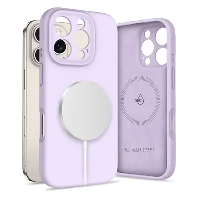 TECH-PROTECT LIQUID SILICONE MAGSAFE IPHONE 16 PRO MAUVE