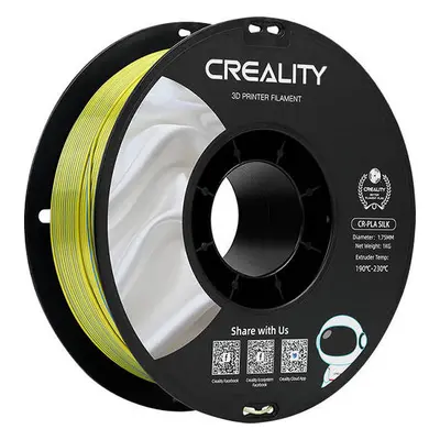 CR-Silk PLA Filament Creality pro 3D tiskárny (žluto-modrá)