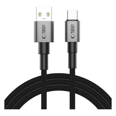 TECH-PROTECT ULTRABOOST DNA TYPE-C CABLE 15W/3A 200CM IRON GREY