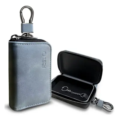 Faradayova klec TECH-PROTECT KLR300 POUCH KEYLESS RFID SIGNAL BLOCKER CASE CRAYON GREY