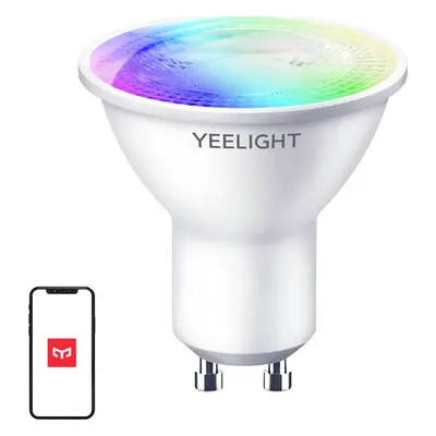 Chytrá žárovka LED Yeelight GU10 Smart Bulb W1 (color) - 1ks