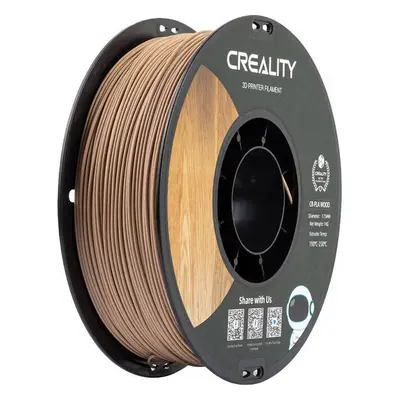 CR-PLA Wood Filament Creality pro 3D tiskárny (bílá borovice)