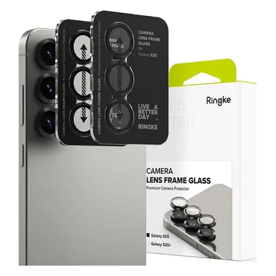 Ochrana čočky fotoaparátu RINGKE CAMERA FRAME PROTECTOR 2-PACK GALAXY S25 BLACK