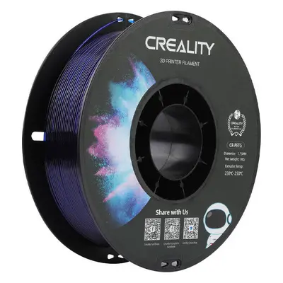 CR-PETG Filament Creality pro 3D tiskárny (průhledná modrá)