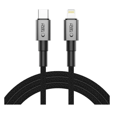 TECH-PROTECT ULTRABOOST DNA LIGHTNING CABLE PD27W/3A 200CM IRON GREY