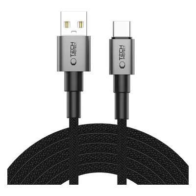 TECH-PROTECT ULTRABOOST DNA TYPE-C CABLE 15W/3A 300CM IRON GREY