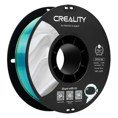 CR-Silk PLA Filament Creality pro 3D tiskárny (modro-zelená)