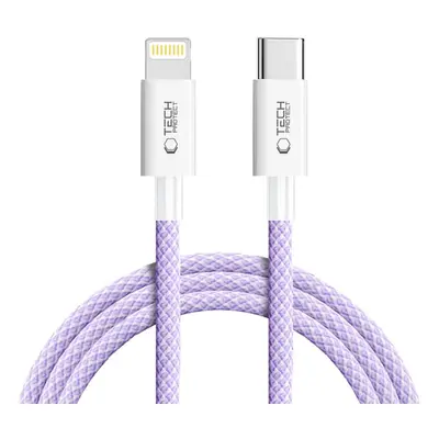 TECH-PROTECT ULTRABOOST LITE LIGHTNING CABLE PD27W/3A 200CM MAUVE