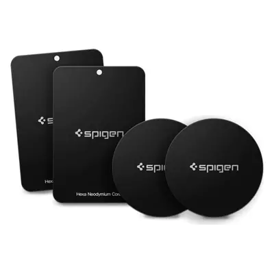 Spigen Kuel MP-4P Car Mount Metal Plates, black