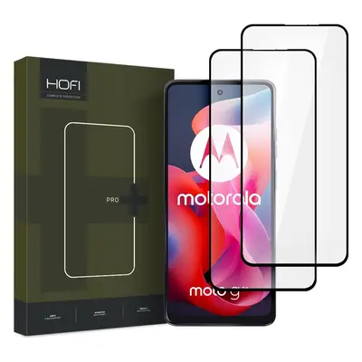 Tvrzené sklo HOFI GLASS PRO+ 2-PACK MOTOROLA MOTO G24 / G24 POWER / G04 / E14 BLACK