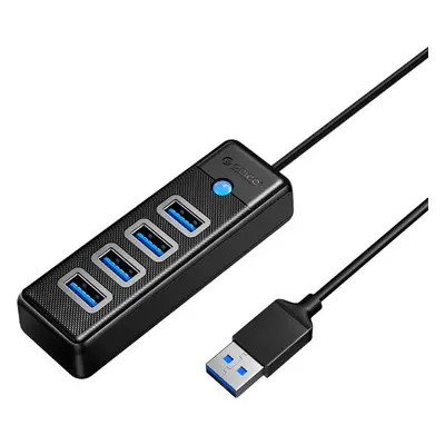 Orico Hub USB na 4x USB 3.0, 5 Gbps, 0,15 m (černý)