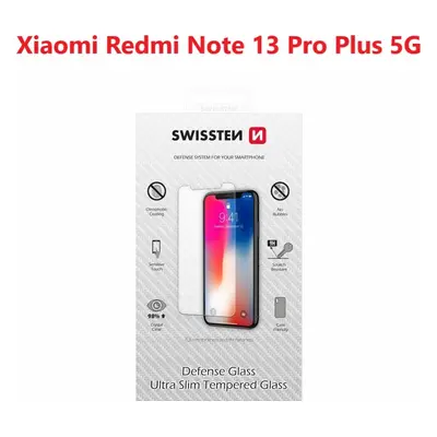 OCHRANNÉ TEMPEROVANÉ SKLO SWISSTEN PRO XIAOMI REDMI NOTE 13 PRO PLUS 5G RE 2,5D