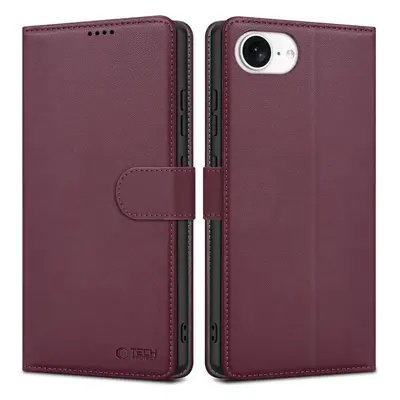 TECH-PROTECT WALLET IPHONE 16E MULBERRY